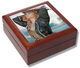Awesome Pirate Keepsake Box / Memory Box / Trinket Box / Jewellery Box