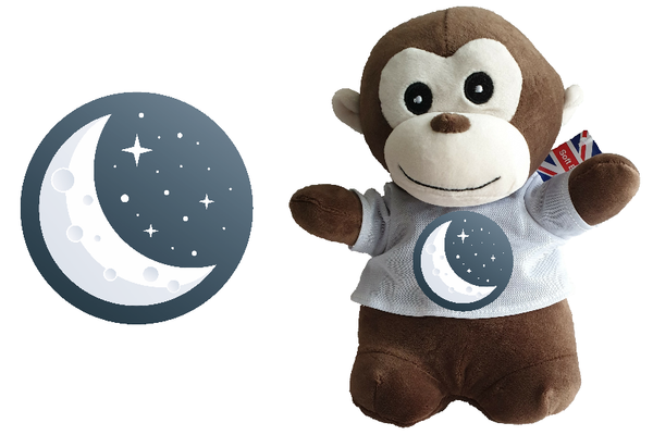 Bedtime Monkey Soft Toy - CAN BE PERSONALISED