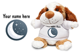 Bedtime Puppy Soft Toy - CAN BE PERSONALISED