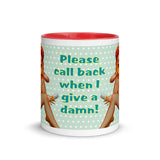 Please Call Back When I Give A Damn Mug (retro)