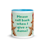 Please Call Back When I Give A Damn Mug (retro)