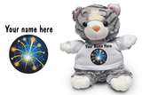 Celebration Kitten Soft Toy - CAN BE PERSONALISED