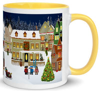 Christmas Town Ceramic Mug