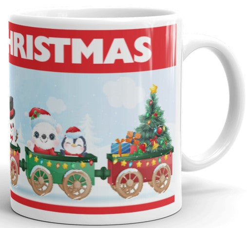 Christmas Train Mug
