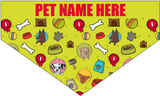Dog Accessories Pet Bandana (CAN BE CUSTOMISED)
