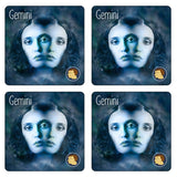 Gemini (Signs of the Zodiac) Coaster/Coaster Set
