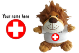 Get Well Lion Soft Toy - CAN BE PERSONALISED
