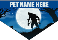 Howling at the Moon Pet Bandana (CAN BE CUSTOMISED)