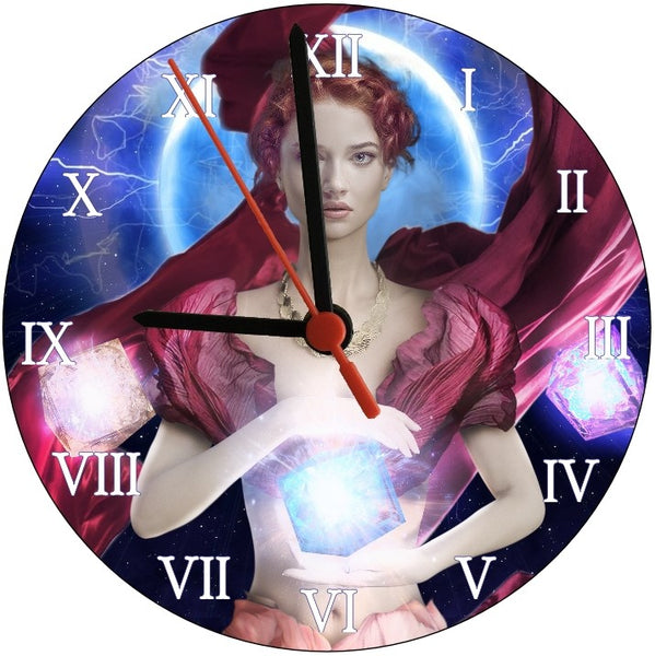 I Have The Power Fantasy Art Round Clock