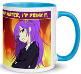 If You Were On Fire Mug (anime girl)