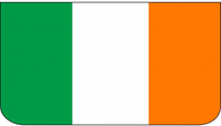 Ireland Flag Ladies Faux Leather Purse
