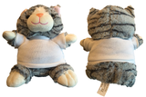 Birthday Kitten Chocolate Soft Toy - CAN BE PERSONALISED
