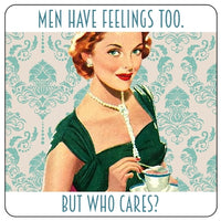 Men Have Feelings Too Coaster/Coaster Set (teatime)