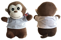 Comic-Con/Cosplay Themed Monkey Plush Soft Toy - CUSTOMISED with your own image