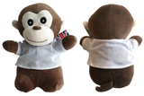 Birthday Monkey Strawberry Soft Toy - CAN BE PERSONALISED