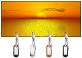 Orange Sunset Key Hanger/Key Holder