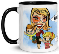 Parenting - Screwing Up Your Own Life Mug (family)