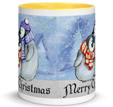 Penguins In Scarves Ceramic Mug
