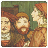 Pied Piper Introduces Himself Coaster/Coaster Set (Kate Greenaway Collection)