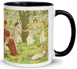 Pied Piper and Children Mug (Kate Greenaway Collection)