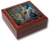 Princess in Blue Keepsake Box / Memory Box / Trinket Box / Jewellery Box