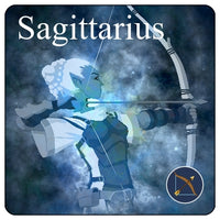 Sagittarius (Signs of the Zodiac) Coaster/Coaster Set