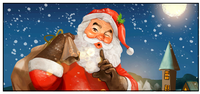 Santa Says Shhh! Key Hanger/Key Holder