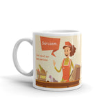 Sarcasm: One of Our Many Services Mug (checkout)