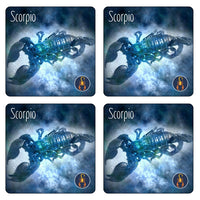 Scorpio (Signs of the Zodiac) Coaster/Coaster Set