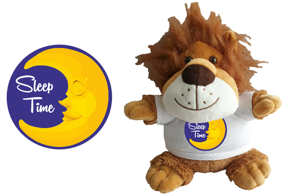 Sleep Time Lion Chocolate Soft Toy - CAN BE PERSONALISED