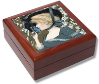 Smelling The Bluebells Keepsake Box / Memory Box / Trinket Box / Jewellery Box