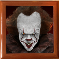 Smiling Clown Face Keepsake Box / Memory Box / Trinket Box / Jewellery Box