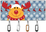 Smiling Reindeer Key Hanger/Key Holder