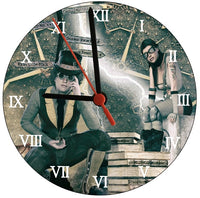 Steampunk (timeclock) Round Clock