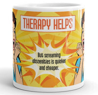 Therapy Helps Mug