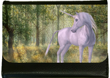 Unicorn in the Meadow Ladies Faux Leather Purse