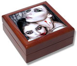 Vampire Lovers Keepsake Box / Memory Box / Trinket Box / Jewellery Box