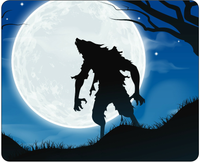 Werewolf in the Moonlight Mousepad